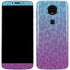 Cheetah Print Purple and Blue Moto E5 Plus Skin