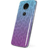 Cheetah Print Purple and Blue Moto E5 Plus Skin