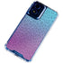 Cheetah Print Purple and Blue Moto G Play 4G (2024) Clear Case