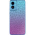 Cheetah Print Purple and Blue Moto G Play 4G (2024) Skin