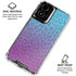 Cheetah Print Purple and Blue Moto G Power 5G (2024) Clear Case