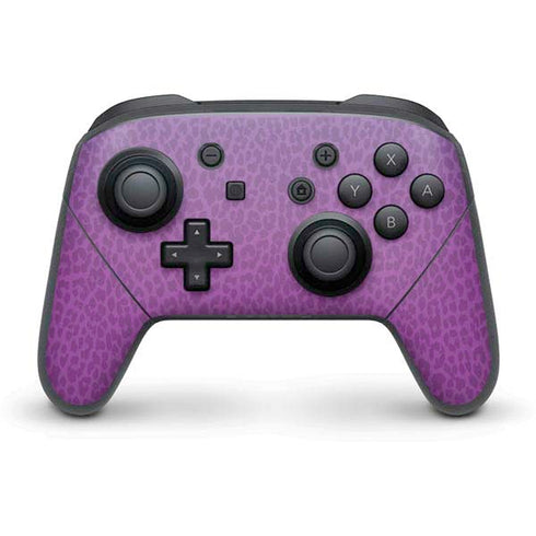 Cheetah Print Purple and Blue Nintendo Skins