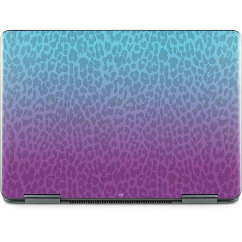 Cheetah Print Purple and Blue Notebook 9 Pro 13in (2017) Skin