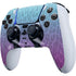 Cheetah Print Purple and Blue PS5 DualSense Edge Pro Controller Skin