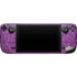Cheetah Print Purple and Blue Steam Deck Handheld Gaming Computer Skin