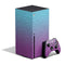 Cheetah Print Purple and Blue Xbox Series X Bundle Skin