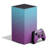 Cheetah Print Purple and Blue XBox Series X Digital Edition Bundle Skin