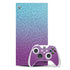 Cheetah Print Purple and Blue Xbox Series X Skins
