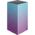 Cheetah Print Purple and Blue XBox Series X Digital Edition Console Skin