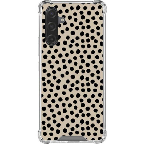 Cheetah Spots Galaxy A17 Clear Case