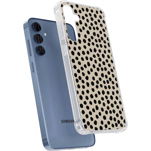 Cheetah Spots Galaxy A55 5G Clear Case