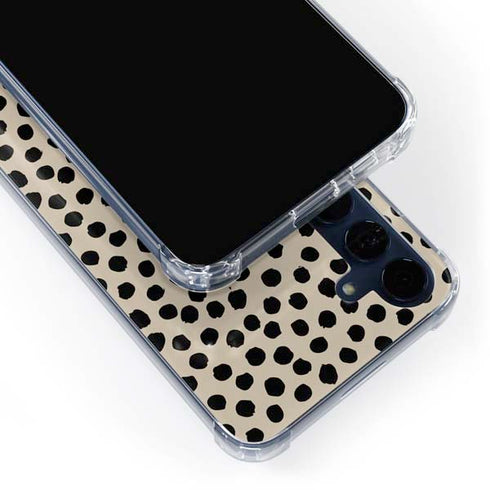 Cheetah Spots Galaxy A55 5G Clear Case