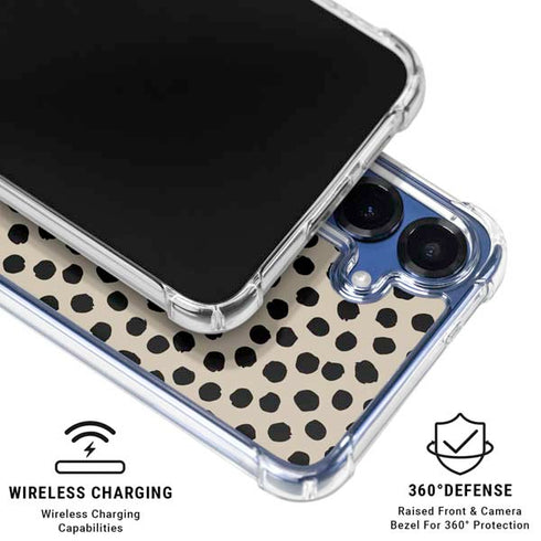 Cheetah Spots Galaxy S25 Plus Clear Case