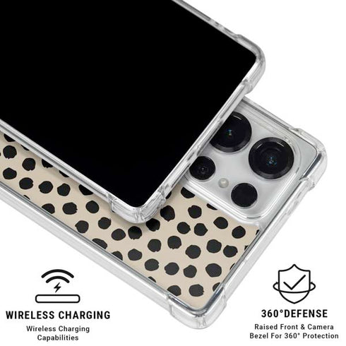 Cheetah Spots Galaxy S25 Ultra Clear Case