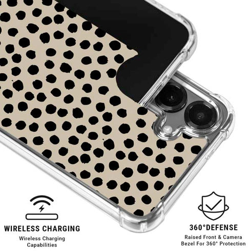 Cheetah Spots Galaxy S26 Plus Clear Case