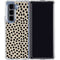 Cheetah Spots Galaxy Z Fold5 5G Clear Case