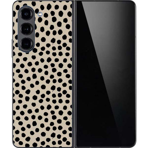 Cheetah Spots Galaxy Z Fold5 5G Skin