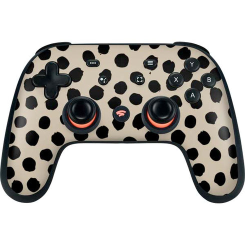 Cheetah Spots Google Stadia Controller Skin