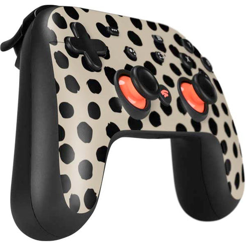 Cheetah Spots Google Stadia Controller Skin