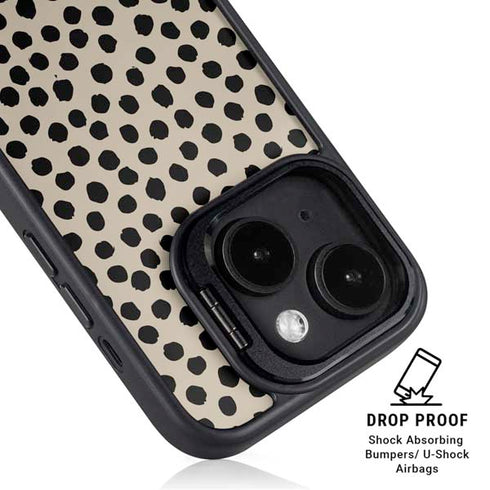 Cheetah Spots iPhone 14 Kickstand Case