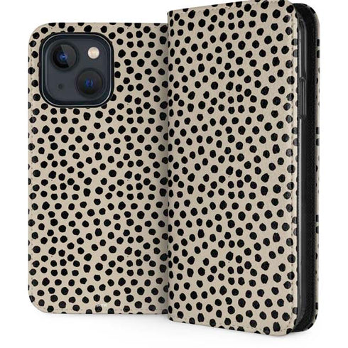 Cheetah Spots iPhone 14 Plus Folio Case