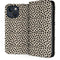 Cheetah Spots iPhone 15 Plus Folio Case
