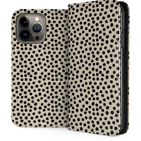 Cheetah Spots iPhone 15 Pro Max Folio Case