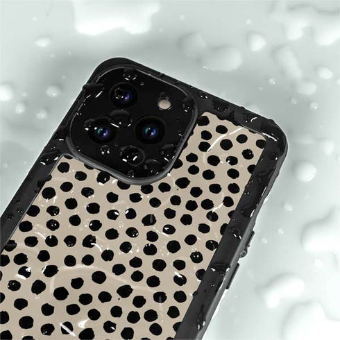 Cheetah Spots iPhone 15 Pro Waterproof Case