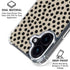 Cheetah Spots iPhone 16 Plus Clear Case
