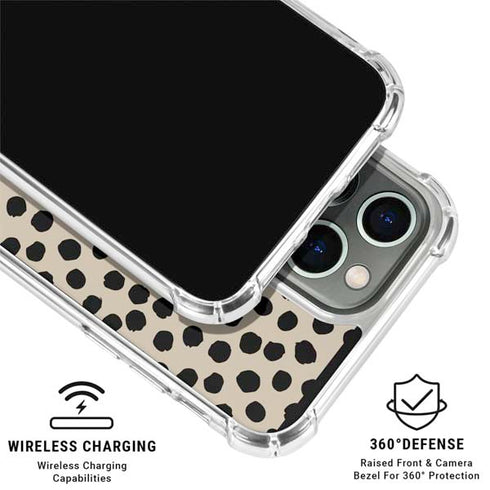 Cheetah Spots iPhone 16 Pro Max Clear Case