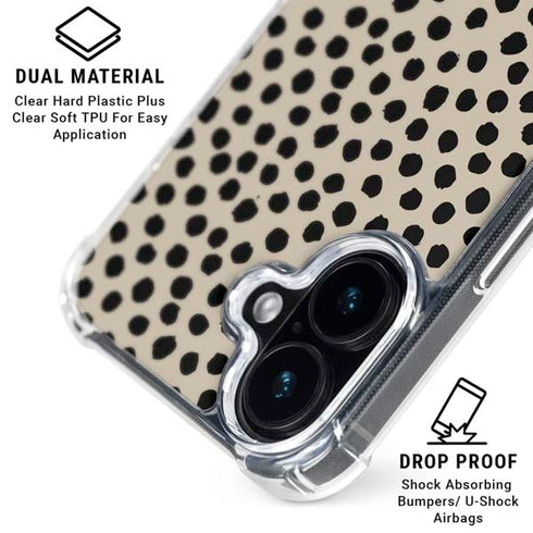 Cheetah Spots iPhone 17 Clear Case