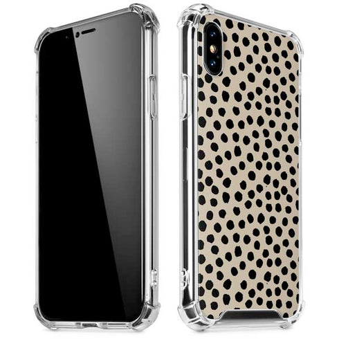 Cheetah Spots iPhone X/XS Clear Case