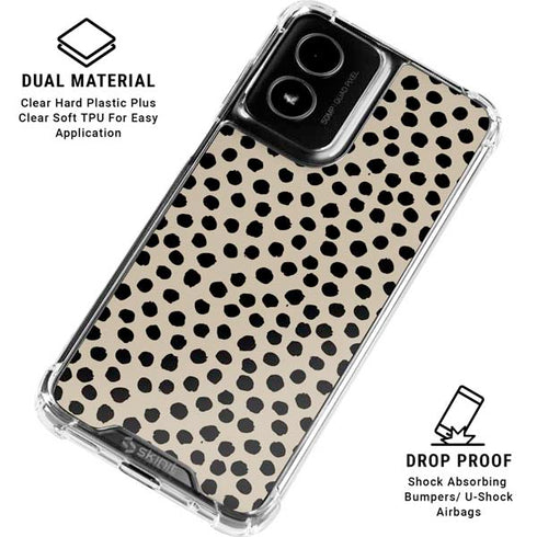 Cheetah Spots Moto G Power 5G (2024) Clear Case