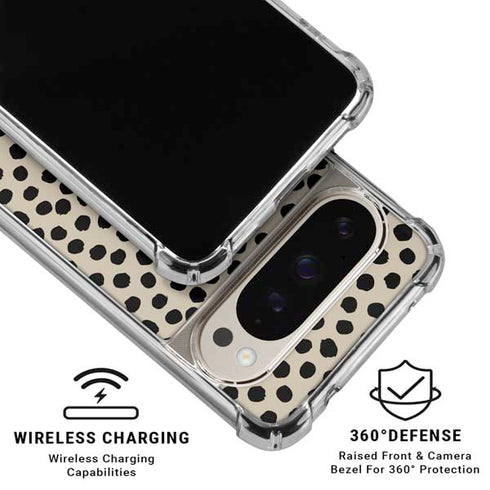 Cheetah Spots Pixel 9/9 Pro Clear Case