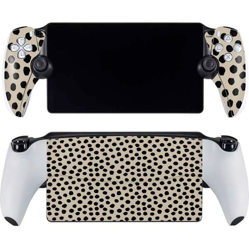 Cheetah Spots PlayStation Portal Remote Player Skin