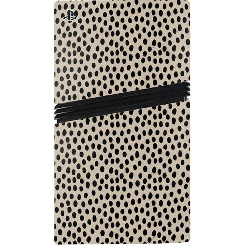 Cheetah Spots PS5 Pro Console Skin