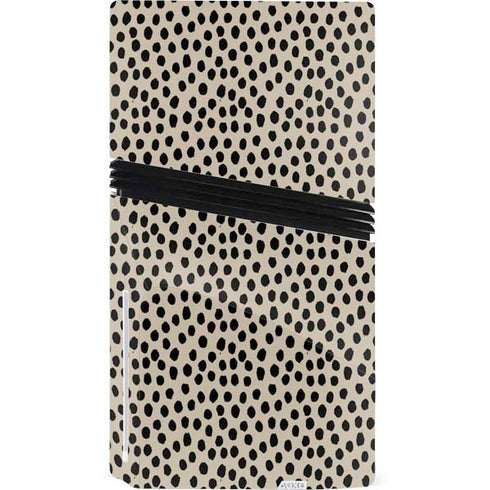 Cheetah Spots PS5 Pro Disk Console Skin