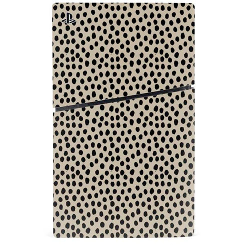 Cheetah Spots PS5 Slim Digital Edition Console Skin