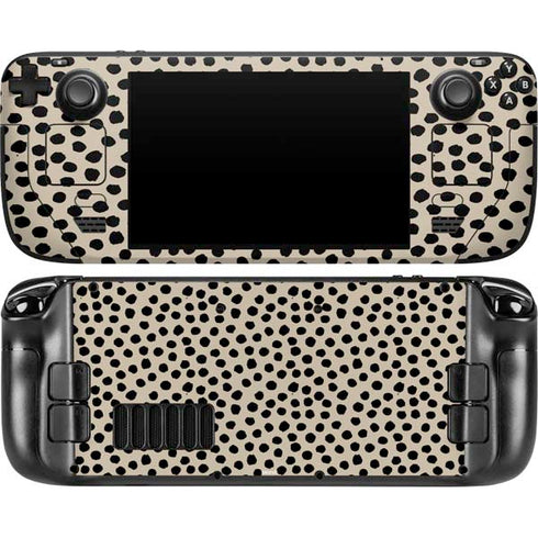 Cheetah Spots Steam Deck Handheld Gaming Computer OLED Skin