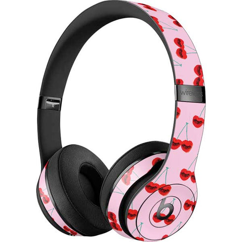 Bouffants and Broken Hearts Cherry Lash Beats Solo 3 Wireless Skin