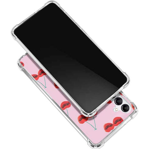 Bouffants and Broken Hearts Cherry Lash Gabb Phone 4 Clear Case