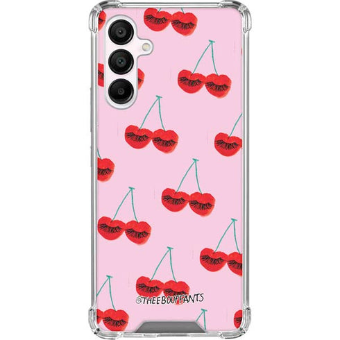 Bouffants and Broken Hearts Cherry Lash Galaxy A16 5G Clear Case