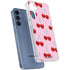 Bouffants and Broken Hearts Cherry Lash Galaxy A55 5G Clear Case