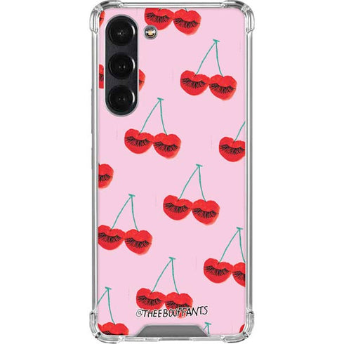 Bouffants and Broken Hearts Cherry Lash Galaxy S24 FE Clear Case
