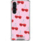 Bouffants and Broken Hearts Cherry Lash Galaxy S24 FE Clear Case