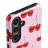 Bouffants and Broken Hearts Cherry Lash Galaxy S25 Impact Case