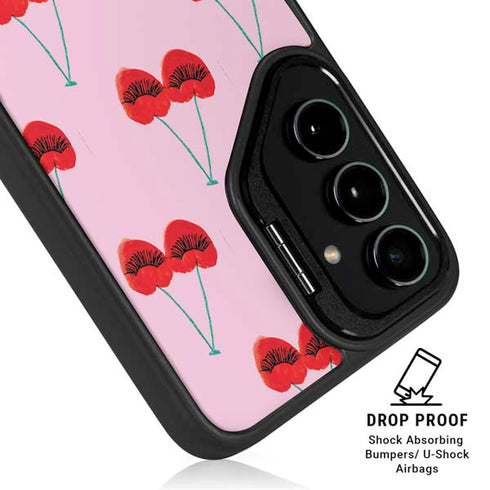 Bouffants and Broken Hearts Cherry Lash Galaxy S24 Plus Kickstand Case
