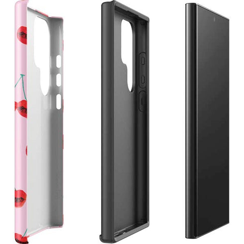 Bouffants and Broken Hearts Cherry Lash Galaxy S25 Ultra Impact Case