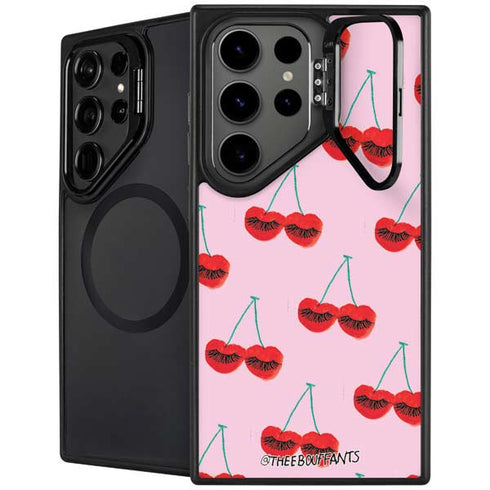 Bouffants and Broken Hearts Cherry Lash Galaxy S25 Ultra Kickstand Case