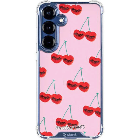 Bouffants and Broken Hearts Cherry Lash Galaxy S25 Plus Clear Case